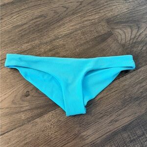 Frankie's Bikinis Aqua Blue Bikini Bottom